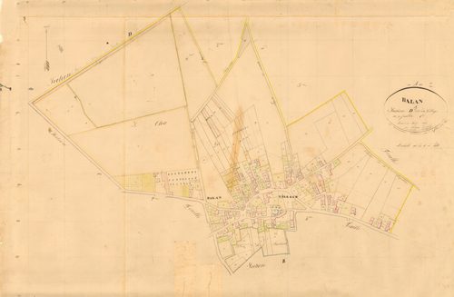 Balan - 3 P 4368 - 3 P 4368 -  Feuille 1  (1827)