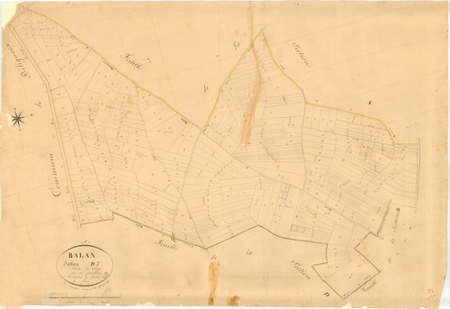 Balan - 3 P 4370 - 3 P 4370 -  Feuille 3  (1827)