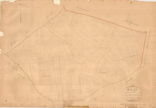 Balan - 3 P 4360 - 3 P 4360 -  Feuille 1  (1827)