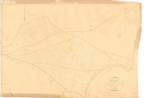 Balan - 3 P 4361 - 3 P 4361 -  Feuille 2  (1827)