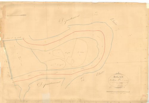 Balan - 3 P 4363 - 3 P 4363 -  Feuille 2  (1827)