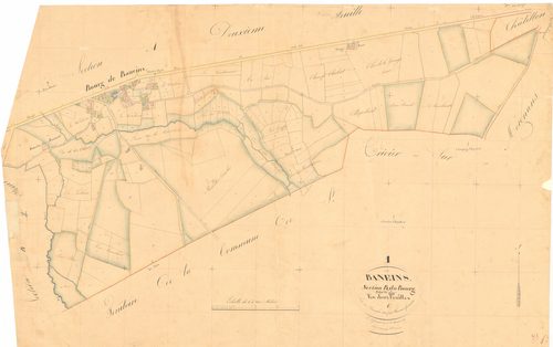 Baneins - 3 P 4376 - 3 P 4376 -  Feuille 1  (1832)