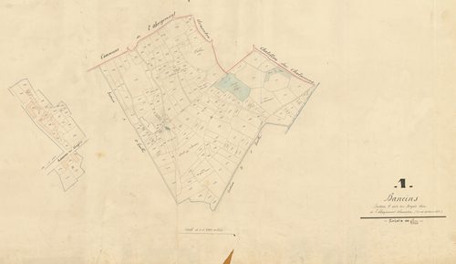 Baneins - 3 P 4378 - 3 P 4378 -  Feuille 1  (1832-1862)