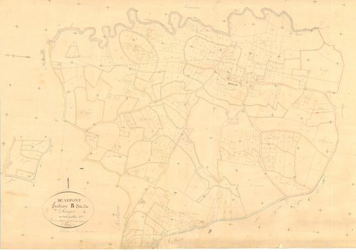 Beaupont - 3 P 4383 - 3 P 4383 -  Feuille 2  (1836)