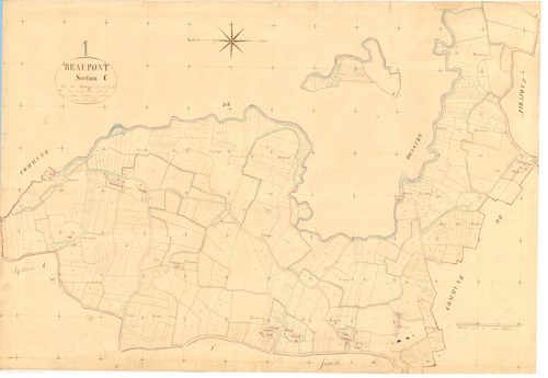 Beaupont - 3 P 4385 - 3 P 4385 -  Feuille 2  (1836)
