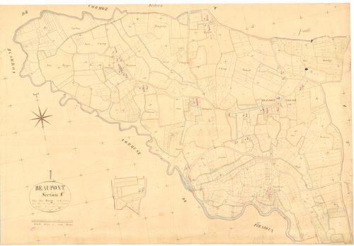 Beaupont - 3 P 4384 - 3 P 4384 -  Feuille 1  (1836)