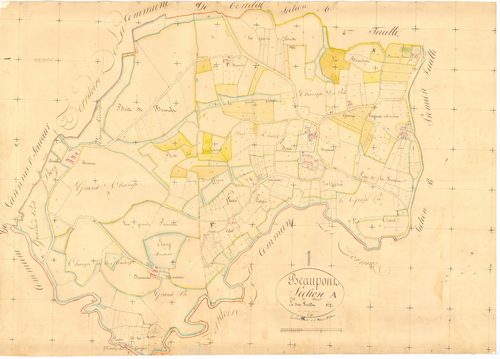 Beaupont - 3 P 4380 - 3 P 4380 -  Feuille 1  (1836)