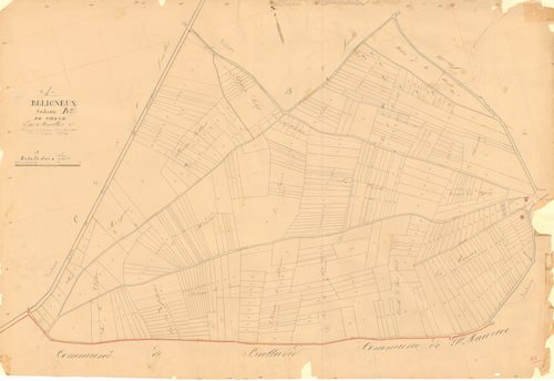 Béligneux - 3 P 4397 - 3 P 4397 -  Feuille 3  (1834)
