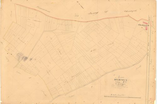Béligneux - 3 P 4394 - 3 P 4394 -  Feuille 5  (1834)
