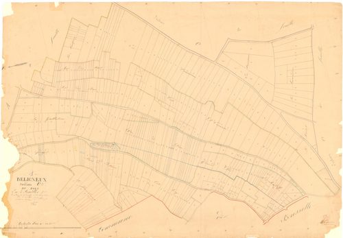 Béligneux - 3 P 4402 - 3 P 4402 -  Feuille 5  (1834)
