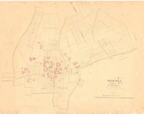 Béligneux - 3 P 4390 - 3 P 4390 -  Feuille 1  (1834)