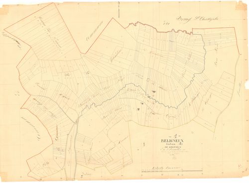 Béligneux - 3 P 4392 - 3 P 4392 -  Feuille 3  (1834)