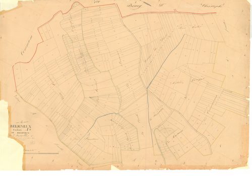 Béligneux - 3 P 4393 - 3 P 4393 -  Feuille 4  (1834)