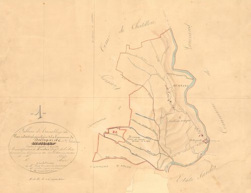 Bellegarde-sur-Valserine - 3 P 5939 - 3 P 5939 -  Tableau d'assemblage  (1831-1859)