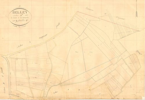 Belley - 3 P 4409 - 3 P 4409 -  Feuille 6  (1835)