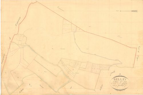 Belley - 3 P 4410 - 3 P 4410 -  Feuille 7  (1835)