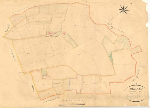 Belley - 3 P 4404 - 3 P 4404 -  Feuille 1  (1835)