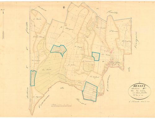 Belley - 3 P 4414 - 3 P 4414 -  Feuille 2  (1835)