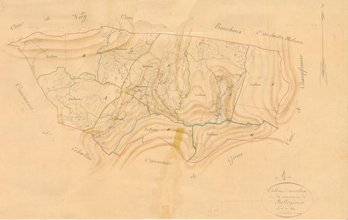 Belleydoux - 3 P 4431 - 3 P 4431 -  Tableau général  (1839)