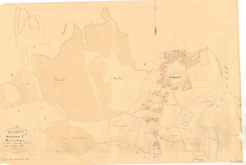 Belmont - 3 P 4469 - 3 P 4469 -  Feuille 1  (1833)