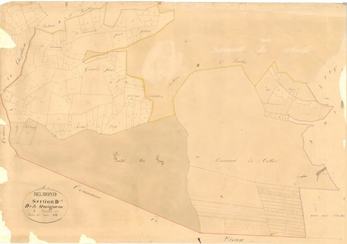 Belmont - 3 P 4473 - 3 P 4473 -  Feuille 1  (1833)