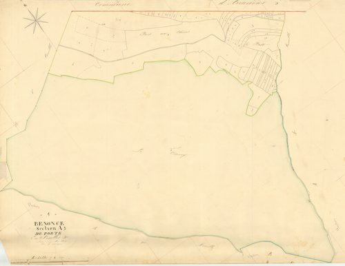 Bénonces - 3 P 4483 - 3 P 4483 -  Feuille 3  (1840)
