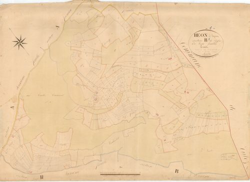 Béon - 3 P 4518 - 3 P 4518 -  Feuille 1  (1831)