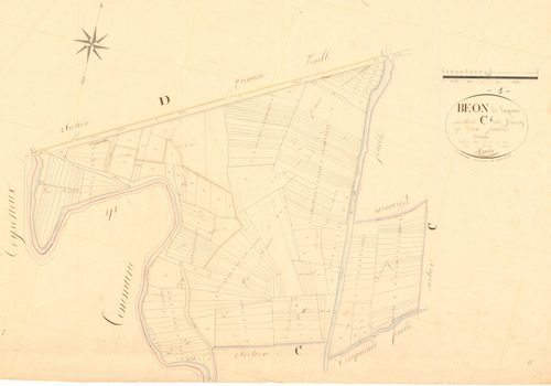 Béon - 3 P 4526 - 3 P 4526 -  Feuille 6  (1831)