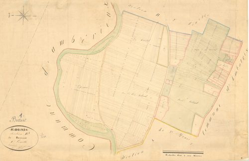 Bettant - 3 P 8409 - 3 P 8409 -  Feuille 1  (1828-1836)