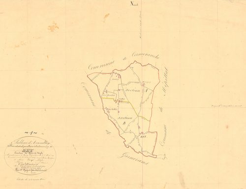 Bey - 3 P 4533 - 3 P 4533 -  Tableau d'assemblage  (1832)