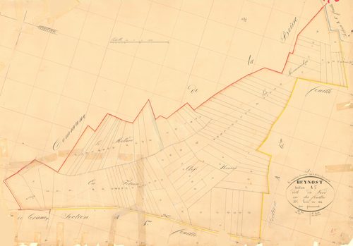 Beynost - 3 P 4541 - 3 P 4541 -  Feuille 5  (1834)