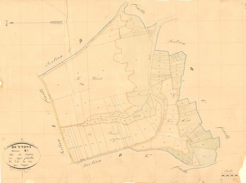 Beynost - 3 P 4547 - 3 P 4547 -  Feuille 5  (1834)