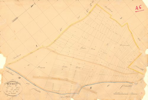 Beynost - 3 P 4542 - 3 P 4542 -  Feuille 6  (1834)