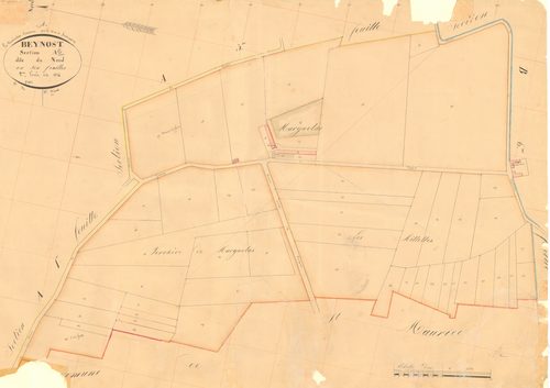 Beynost - 3 P 4538 - 3 P 4538 -  Feuille 2  (1834)