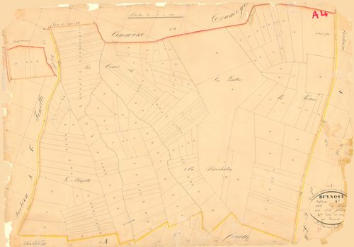 Beynost - 3 P 4540 - 3 P 4540 -  Feuille 4  (1834)