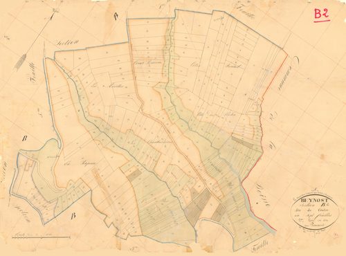 Beynost - 3 P 4544 - 3 P 4544 -  Feuille 2  (1834)