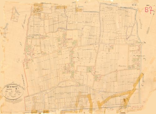 Beynost - 3 P 4549 - 3 P 4549 -  Feuille 7  (1834)