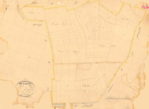 Beynost - 3 P 4539 - 3 P 4539 -  Feuille 3  (1834)