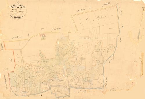 Beynost - 3 P 4548 - 3 P 4548 -  Feuille 6  (1834)