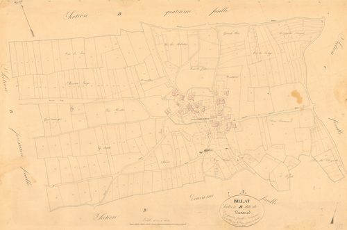 Billiat - 3 P 4562 - 3 P 4562 -  Feuille 3  (1832)