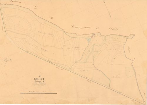 Billiat - 3 P 4566 - 3 P 4566 -  Feuille 3  (1832)