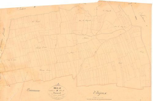 Billiat - 3 P 4561 - 3 P 4561 -  Feuille 2  (1832)