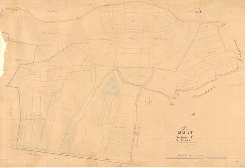 Billiat - 3 P 4568 - 3 P 4568 -  Feuille 5  (1832)