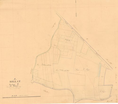 Billiat - 3 P 4565 - 3 P 4565 -  Feuille 2  (1832)