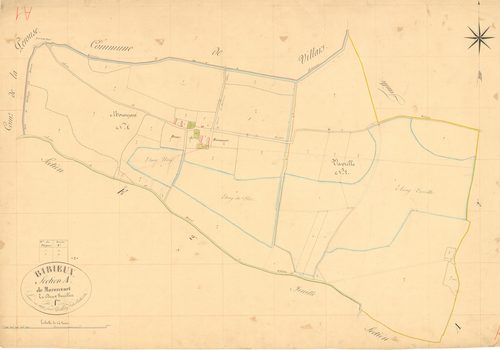 Birieux - 3 P 4580 - 3 P 4580 -  Feuille 1  (1839)