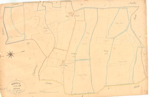 Birieux - 3 P 4582 - 3 P 4582 -  Feuille 1  (1839)