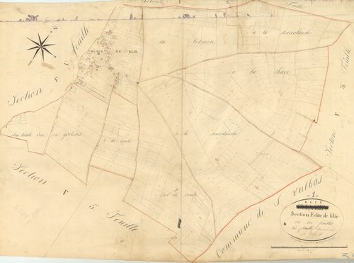 Blyes - 3 P 5238 - 3 P 5238 -  Feuille 4  (1825-1864)