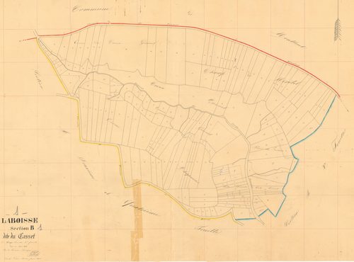 La Boisse - 3 P 6635 - 3 P 6635 -  Feuille 1  (1834)