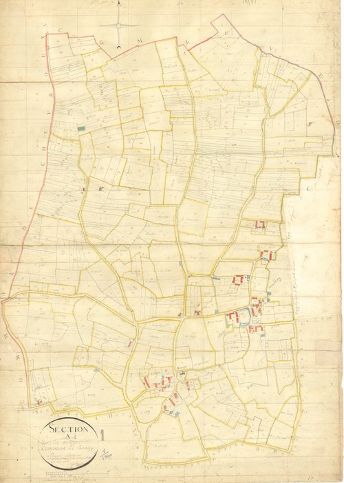 Boissey - 3 P 4614 - 3 P 4614 -  Feuille 1  (1812)