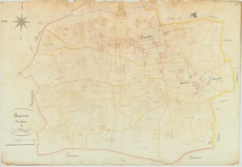 Boissey - 3 P 10138-2 - 3 P 10138-2 -  Feuille 1  (1812)